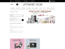 Tablet Screenshot of lipsticknet.com
